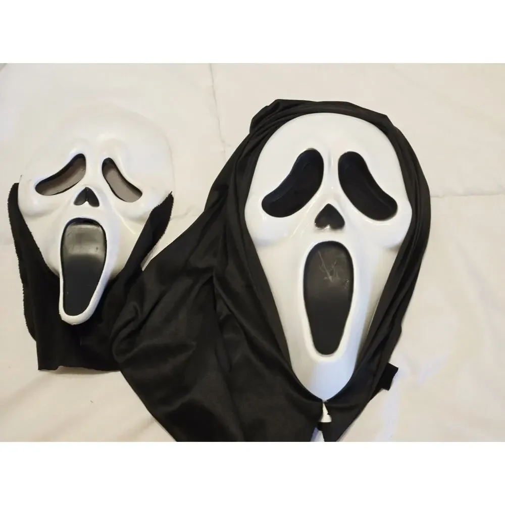 Scream 1 Mask Easter Unlimited Inc Ghostface MK Weeping Partial Cotton Shroud